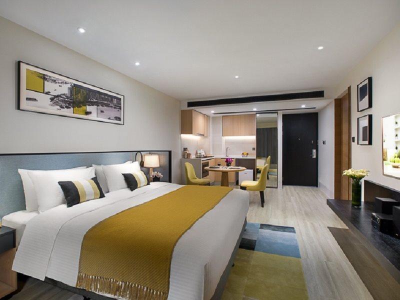 Citadines Gaoke Liangjiang Chongqing Aparthotel Eksteriør bilde