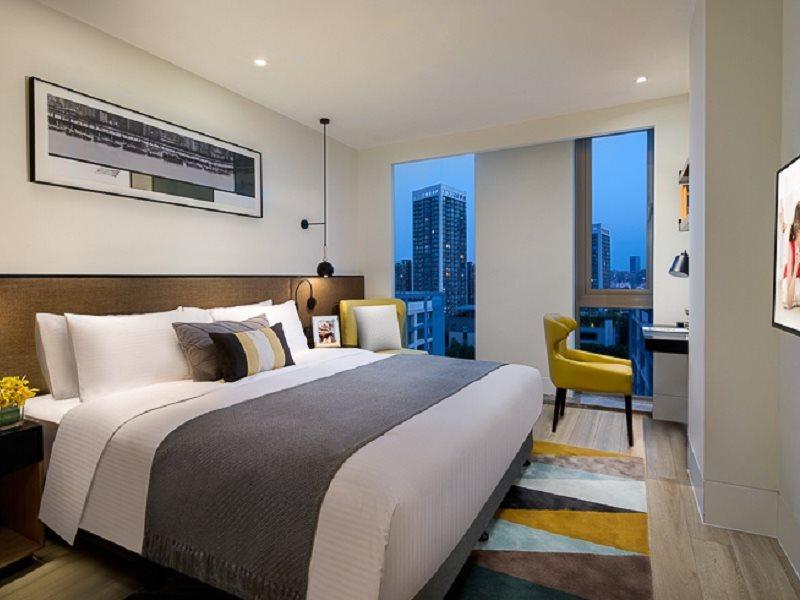 Citadines Gaoke Liangjiang Chongqing Aparthotel Eksteriør bilde